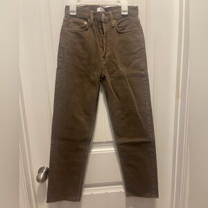Re/Done Brown Women Jeans